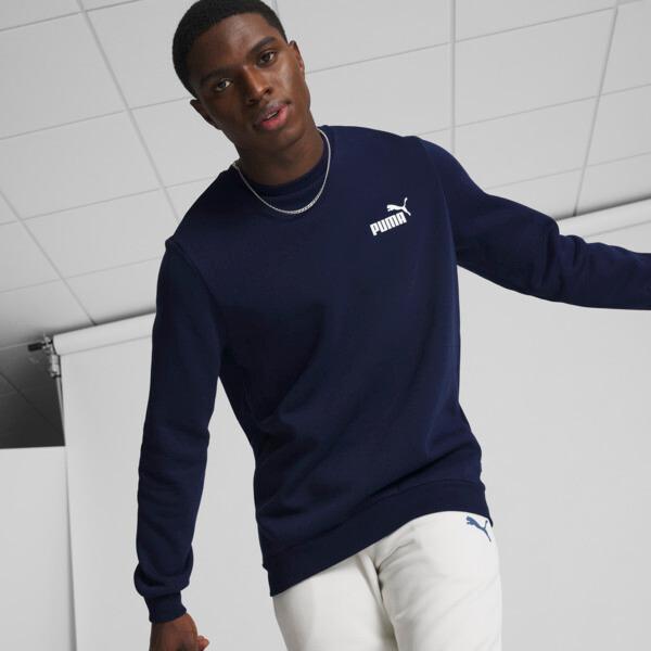 PUMA Essentials Small Logo Crew Neck Men's Sweatshirt Product Image