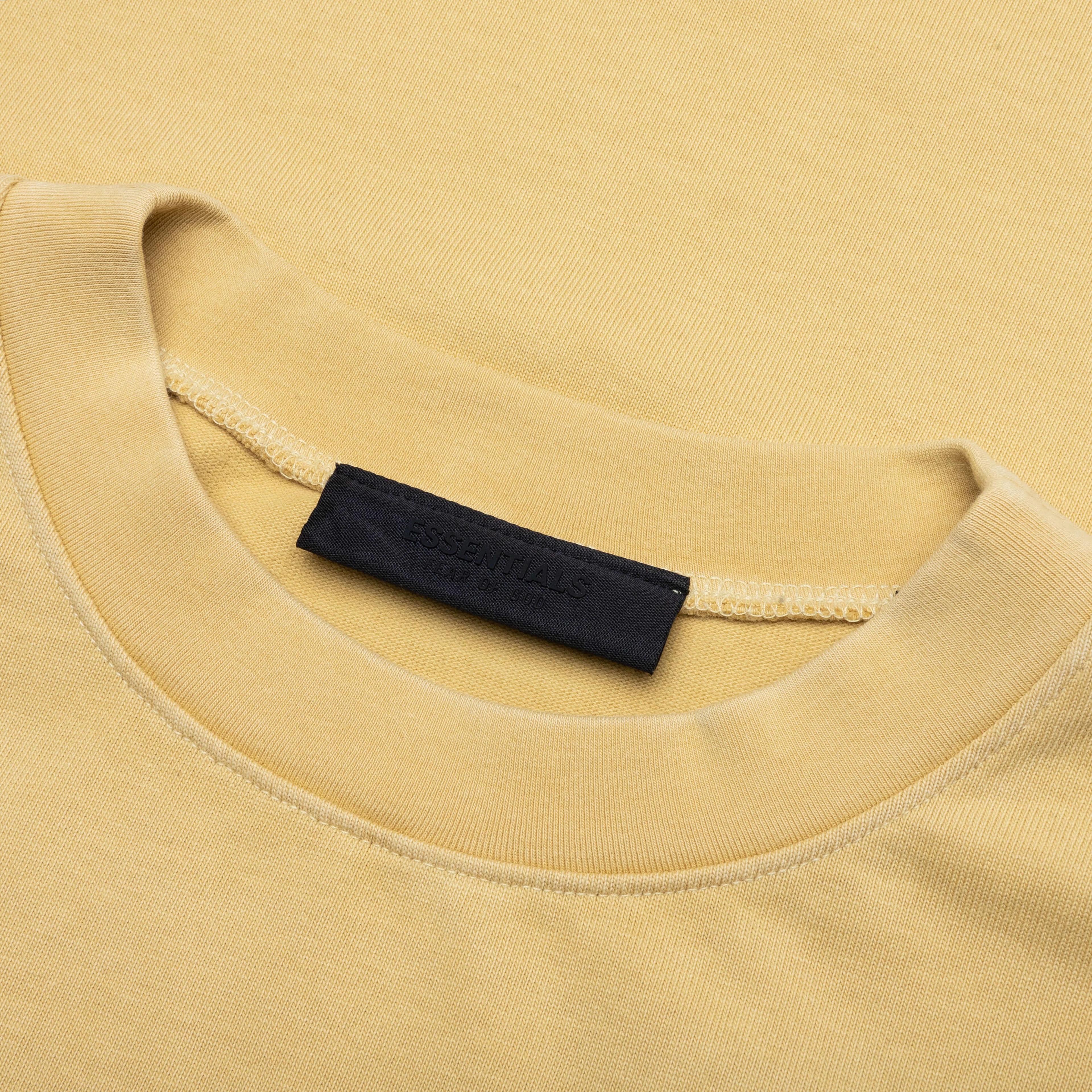 Heavy Crewneck Tee - Amber Male Product Image