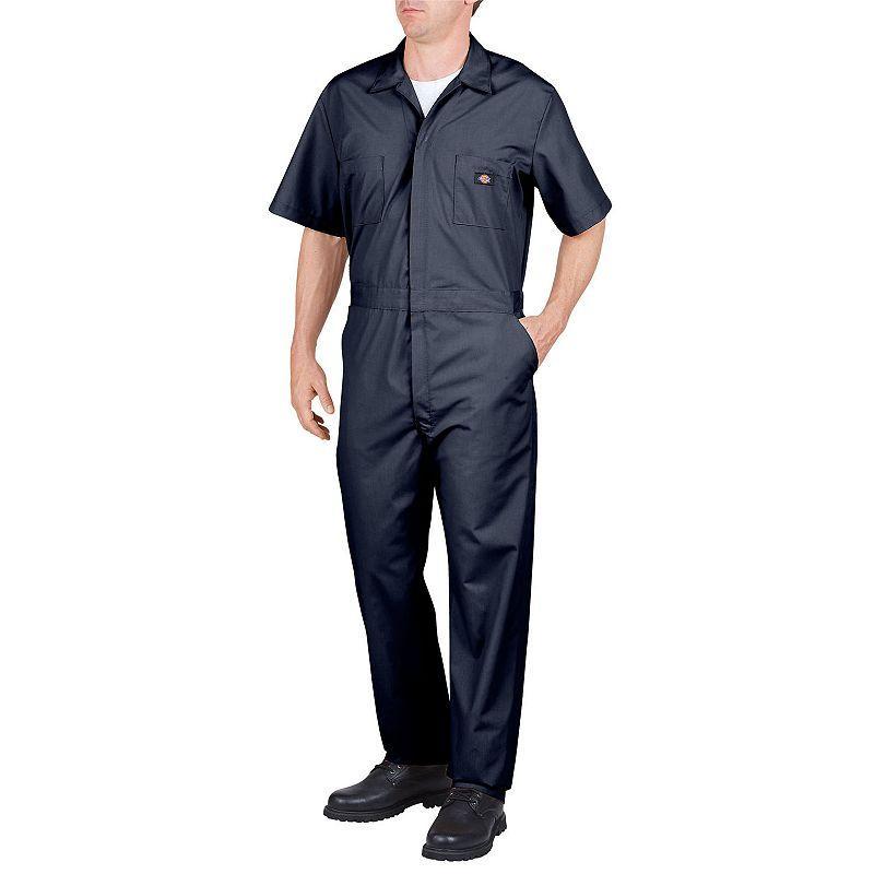 Big & Tall Dickies Flex Coverall, Mens Black Product Image