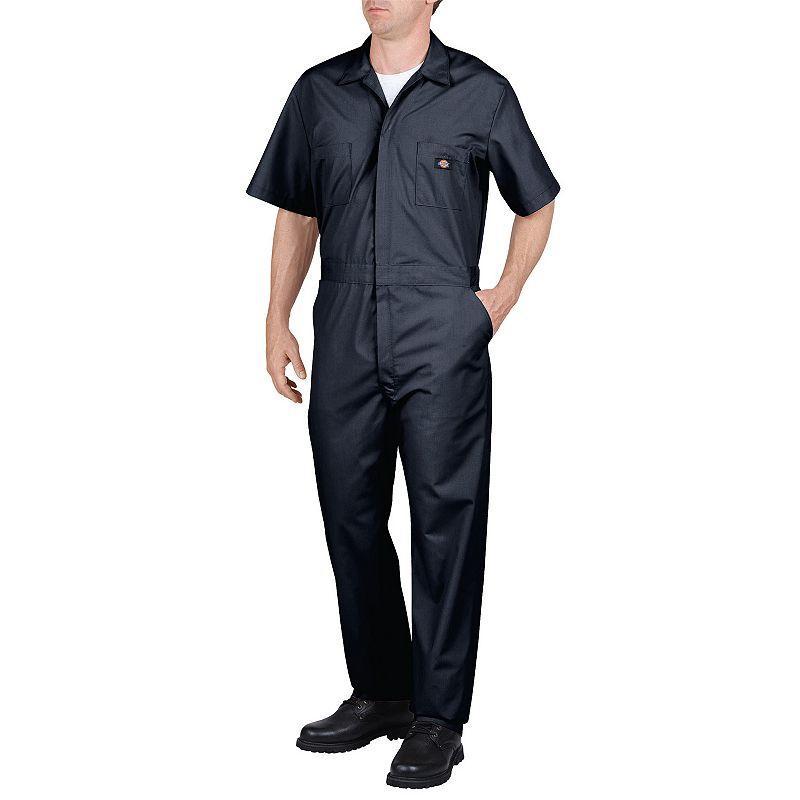 Mens Dickies Flex Coverall Dark Blue Product Image