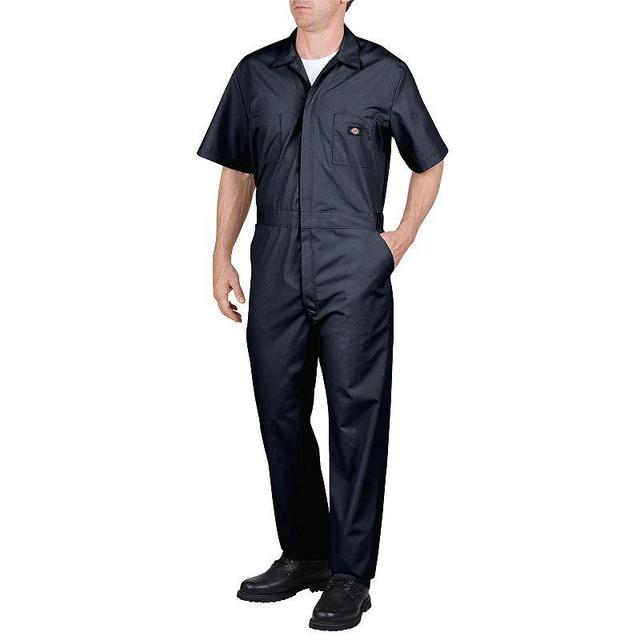 Mens Dickies Flex Coverall Dark Blue Product Image