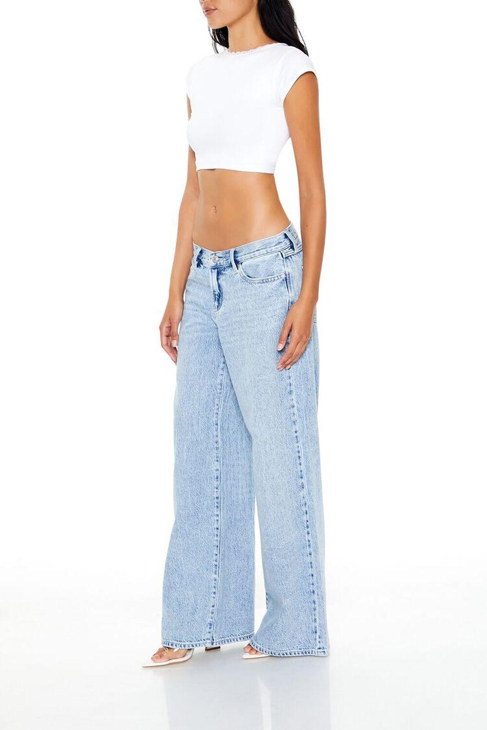 Mineral Wash Baggy Jeans | Forever 21 Product Image