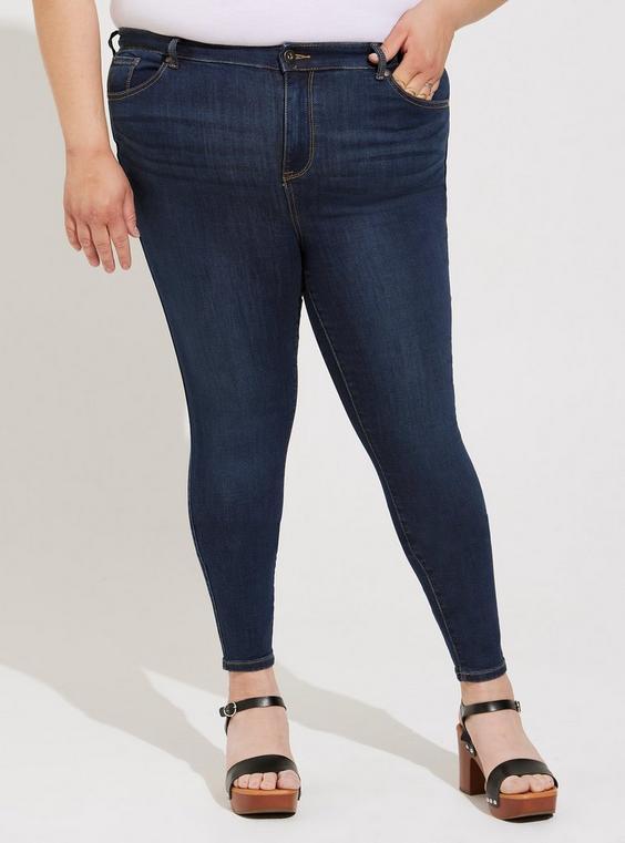 High-Rise MidFit Skinny Jeans Product Image