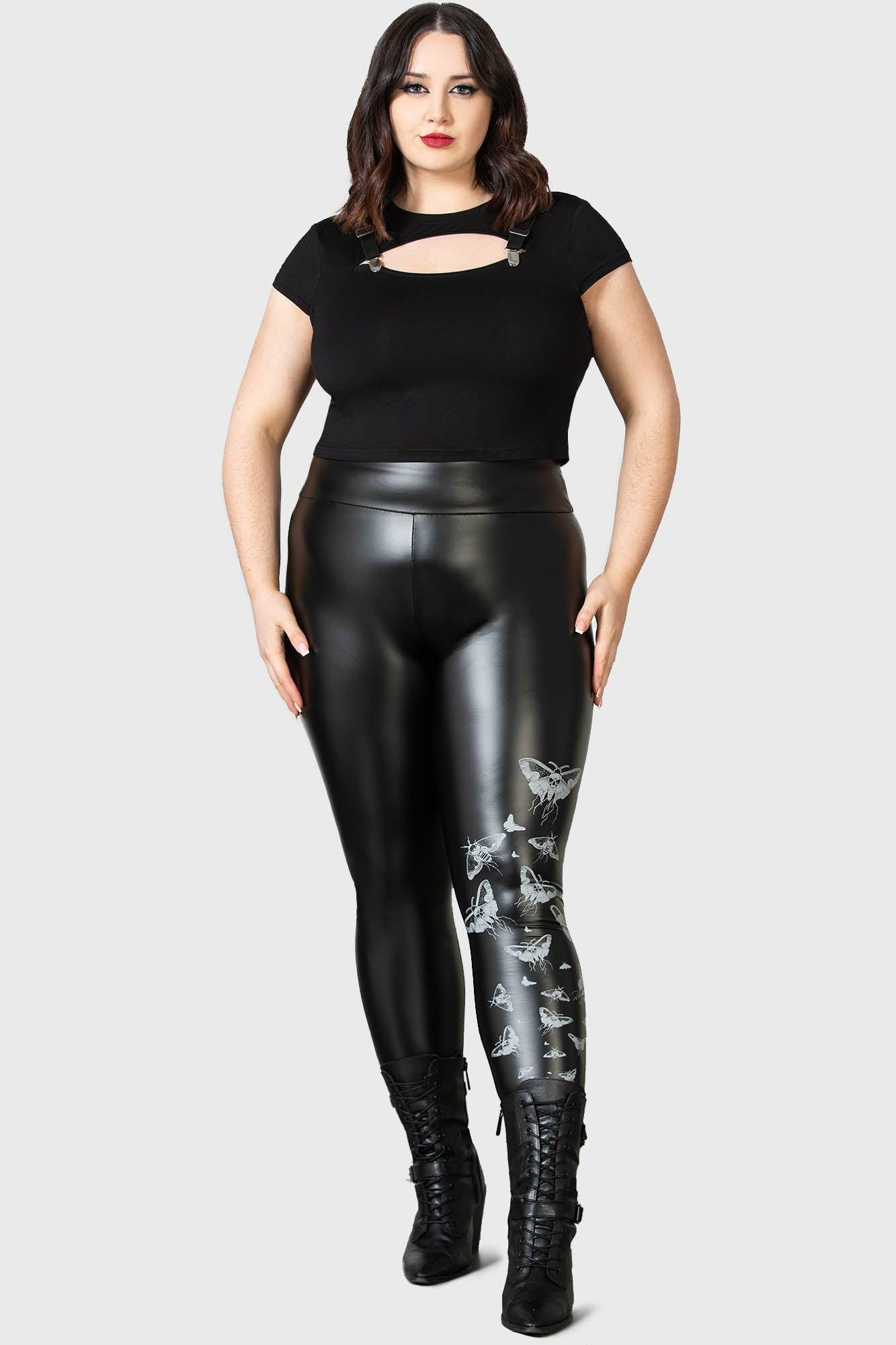 Death's Head Leggings [PLUS] Female product image