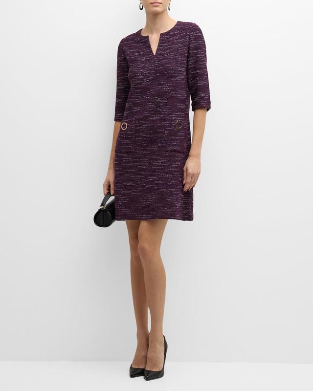 Misook Tweed Shift Dress Product Image