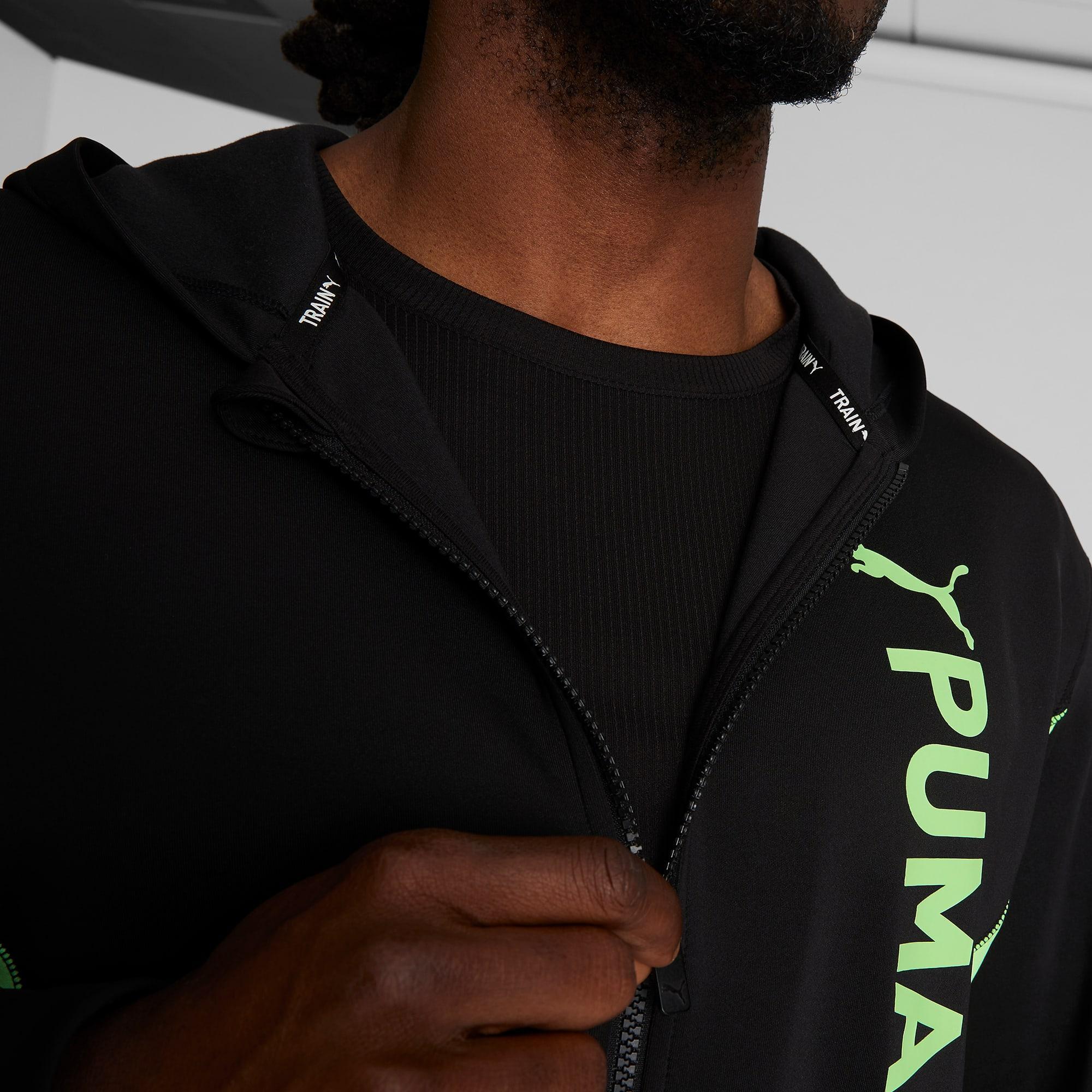 PUMA Fit Double Knit Men's Full-Zip Hoodie Product Image