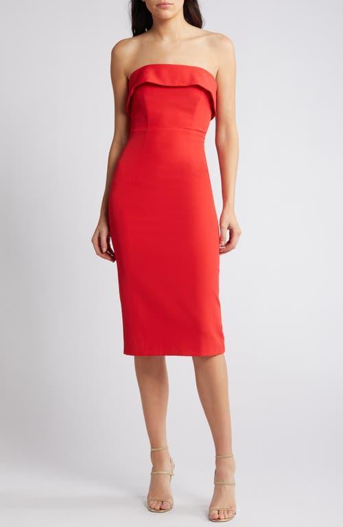 Bardot Georgia Strapless Sheath Dress Product Image