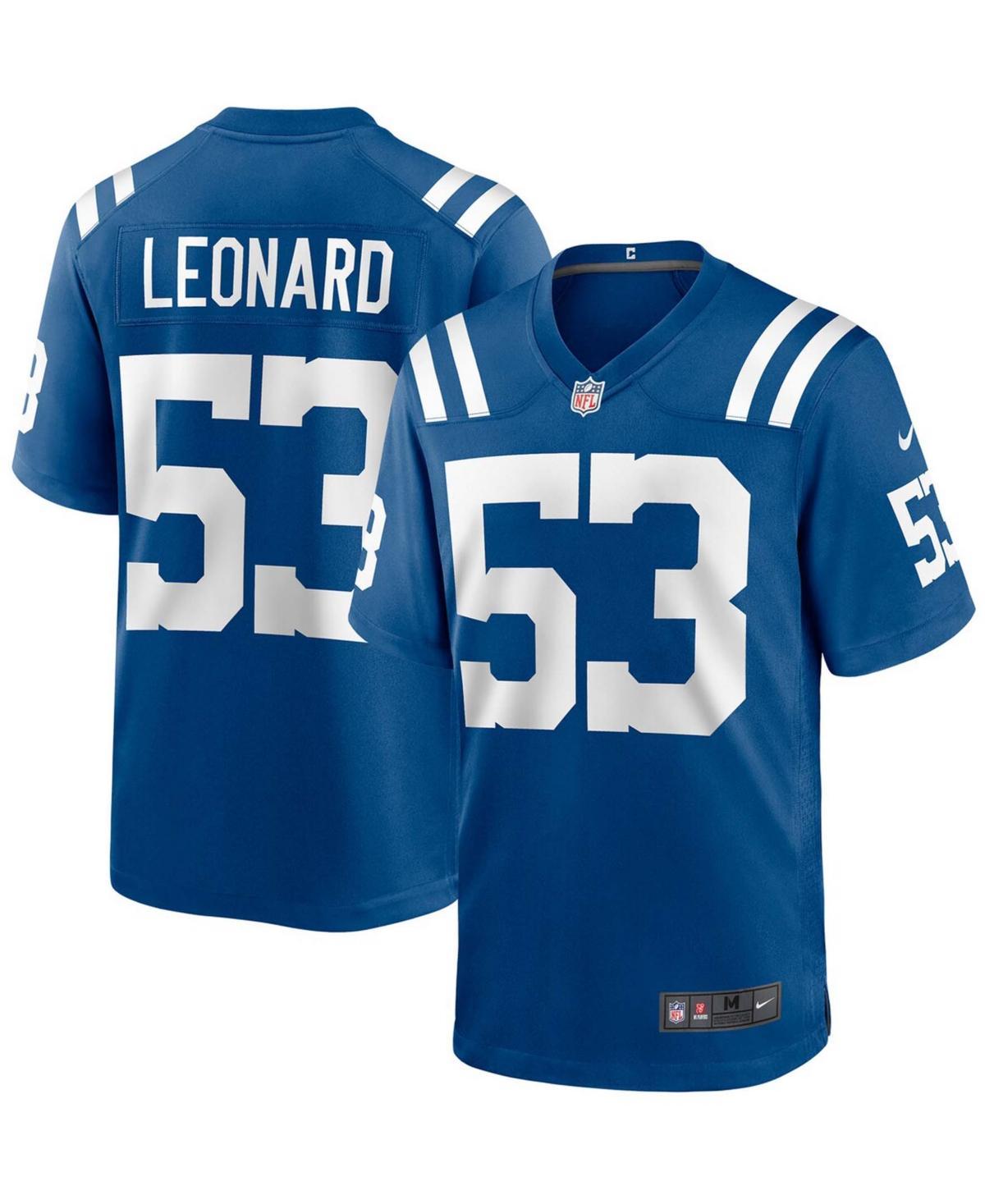 Mens Nike Shaquille Leonard Indianapolis Colts Game Player Jersey Product Image