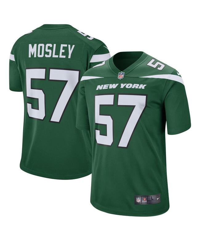 Mens Nike C.j. Mosley Gotham Green New York Jets Game Jersey - Green Product Image