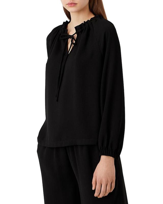 Emporio Armani Tie Neck Blouse Product Image