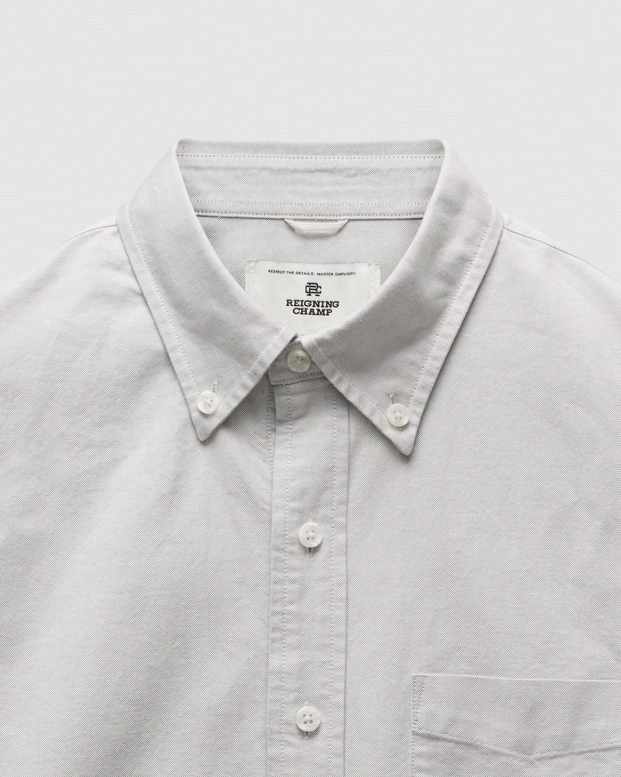 Cotton Oxford Windsor Shirt Male Product Image