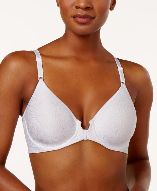 Bali Comfort Revolution Full-Figure Front-Closure Shaping Underwire Bra 3P66, Womens Product Image