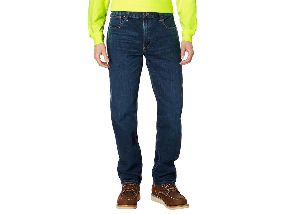 Carhartt Rugged Flex(r) Relaxed Straight Jeans (Clearwater) Men's Jeans Product Image