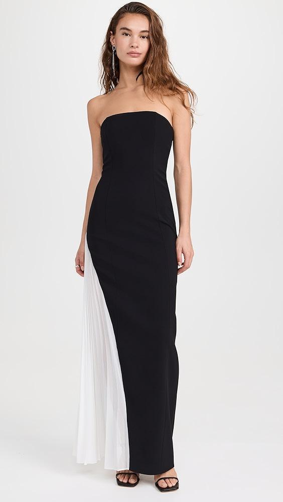 alice + olivia Retha Strapless Maxi Dress | Shopbop Product Image