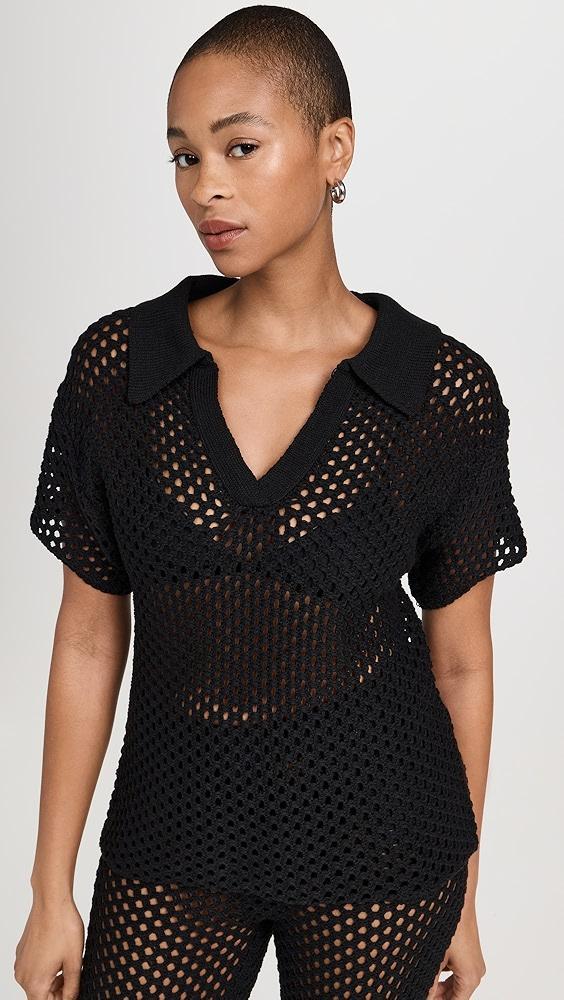 MINKPINK Gayla Crochet Top | Shopbop Product Image