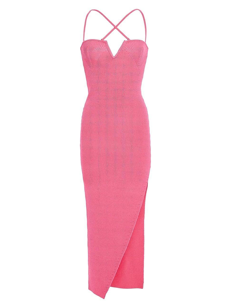 Womens Dominique Knit Midi Dress product image