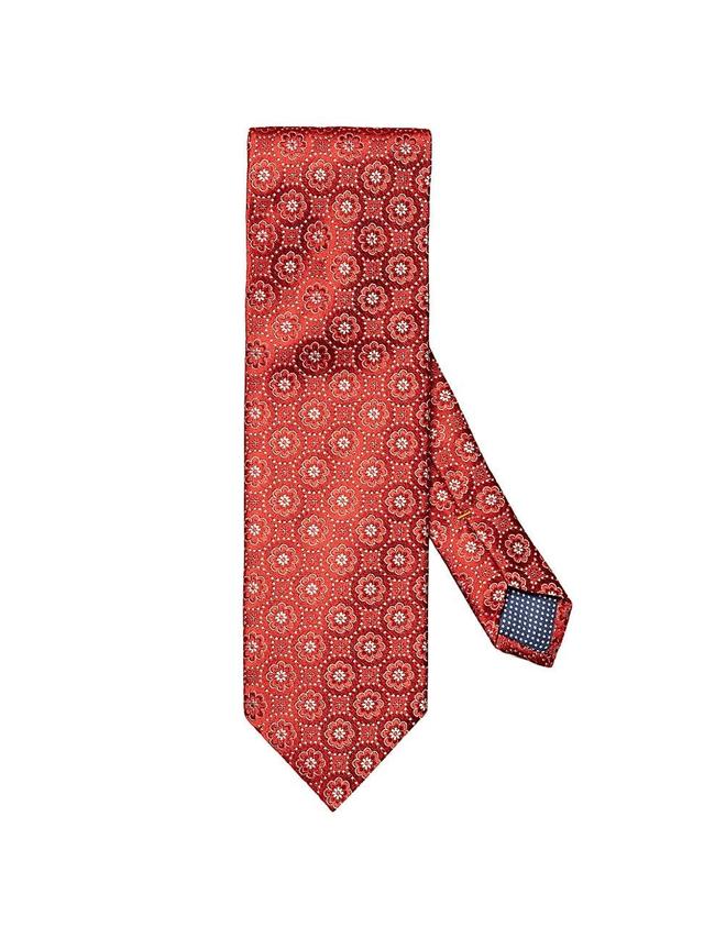 Mens Floral Silk Tie Product Image