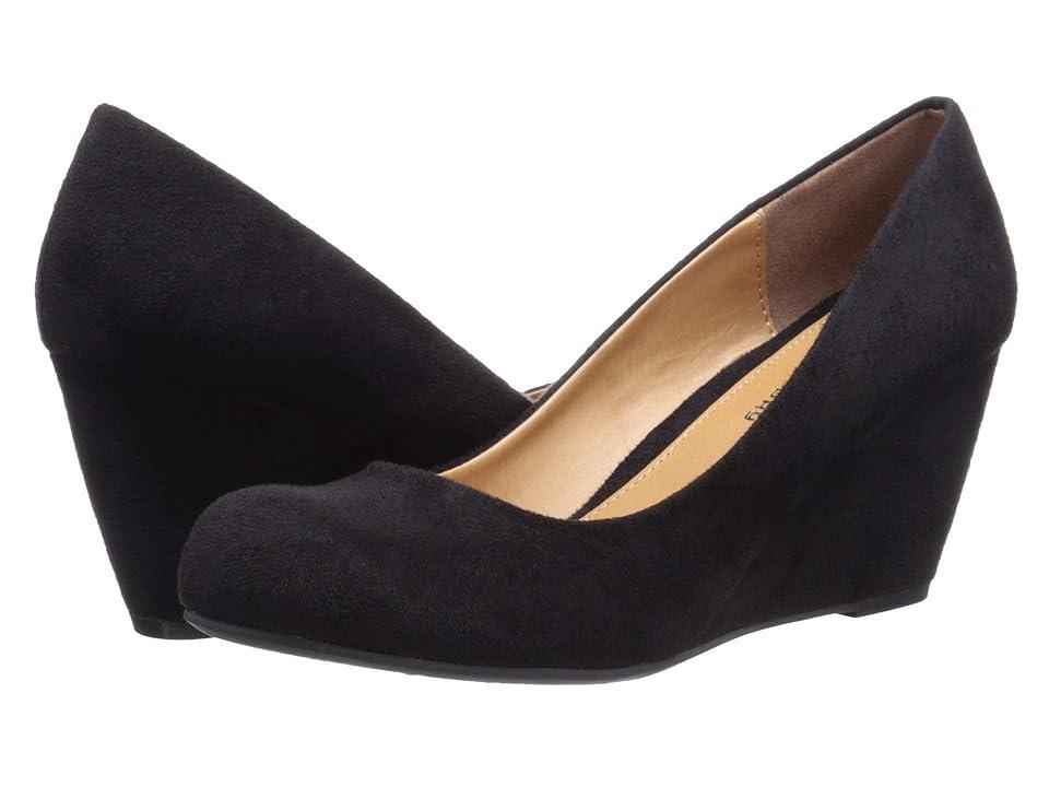 CL By Laundry Nima (Black Super Suede) Women's Shoes Product Image