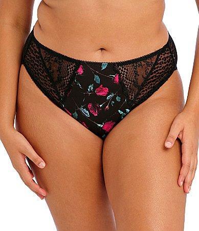 elomi Lucie High Leg Brief (Rockin Rose) Women's Underwear Product Image