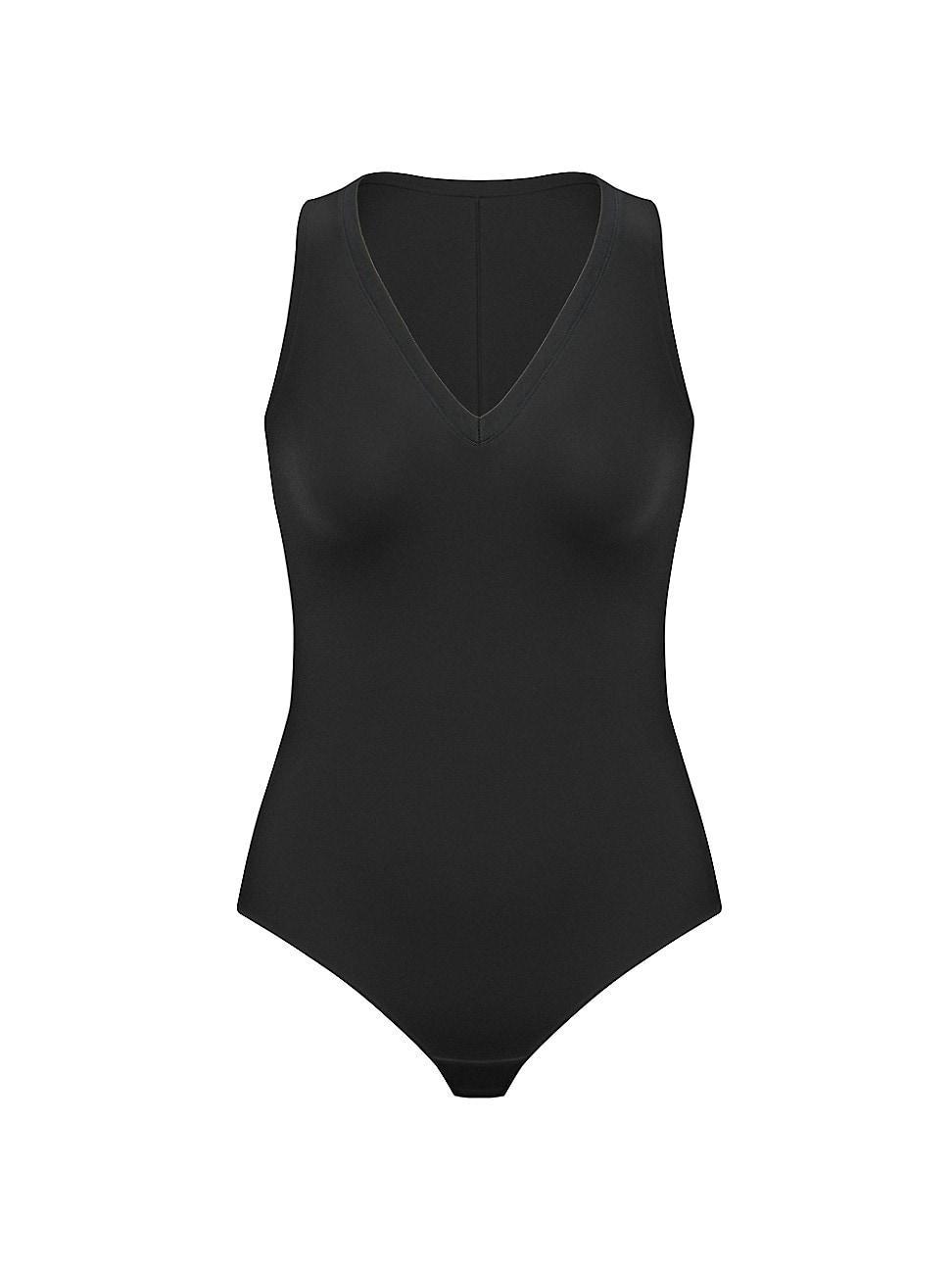 Womens Suit Yourself V-Neck Tank Bodysuit Product Image