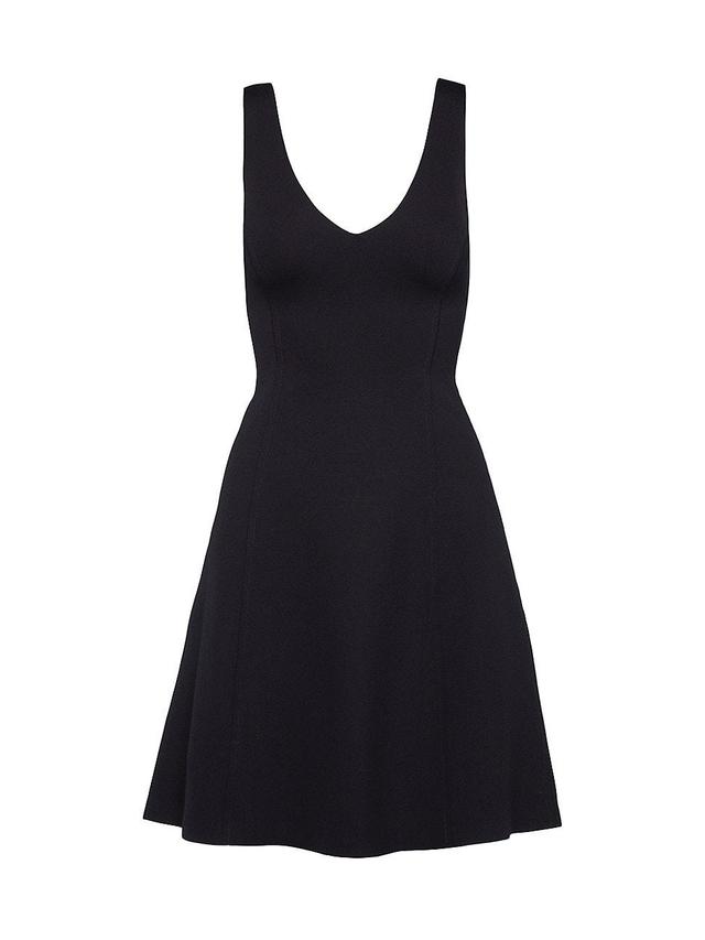 Commando Sleeveless Scuba Knit Skater Dress Product Image