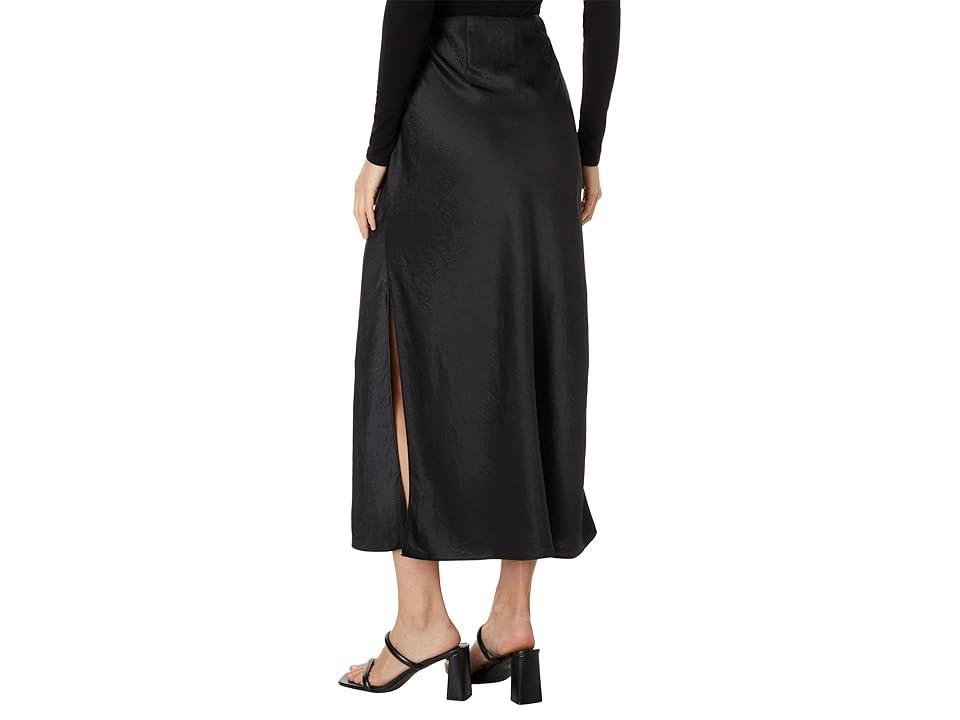 Madewell Solana Maxi - Debs Drapey Satin (Claret) Women's Skirt Product Image