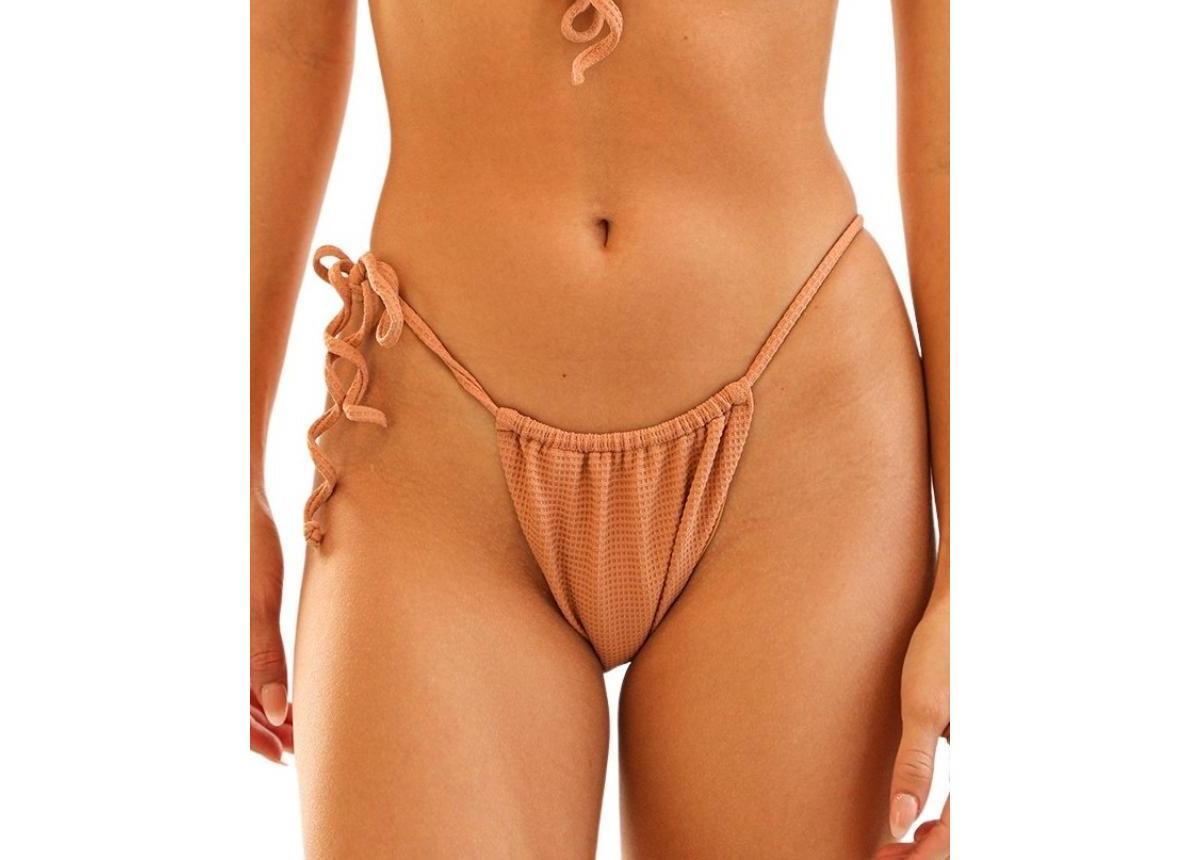 Dippin Daisys Womens Eco Infinite Tie Side Bikini Bottom - Blackarge Product Image