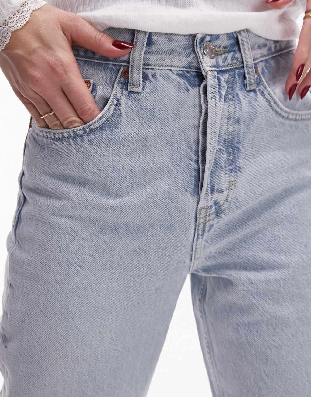 Topshop jeans in bleach Product Image