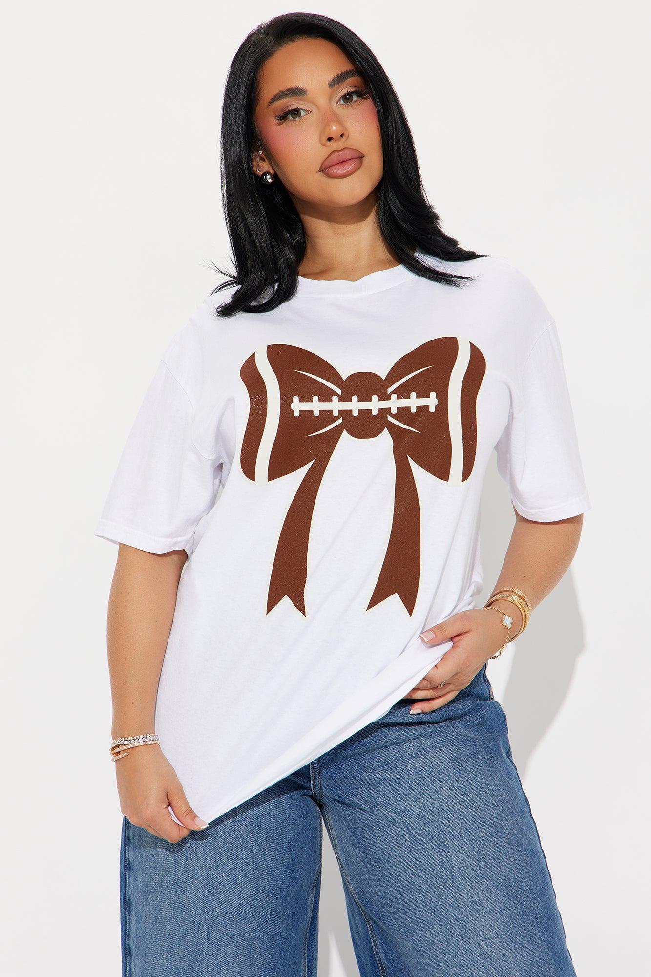 Very Sporty Bow T-Shirt - White Product Image