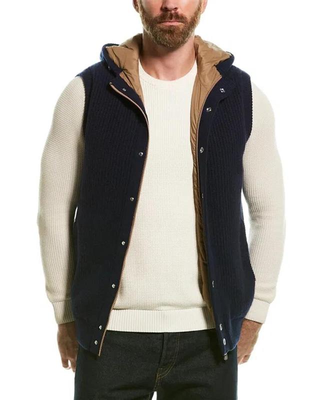 Cashmere Vest In Multi Product Image