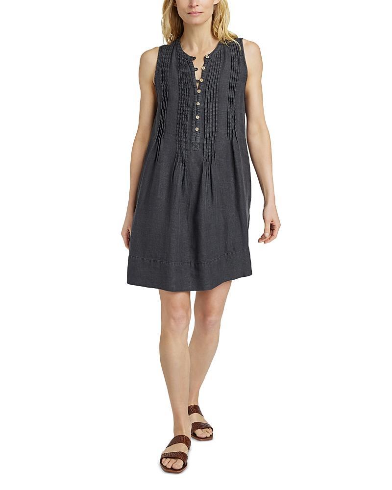 Faherty Isha Linen Swing Dress Product Image