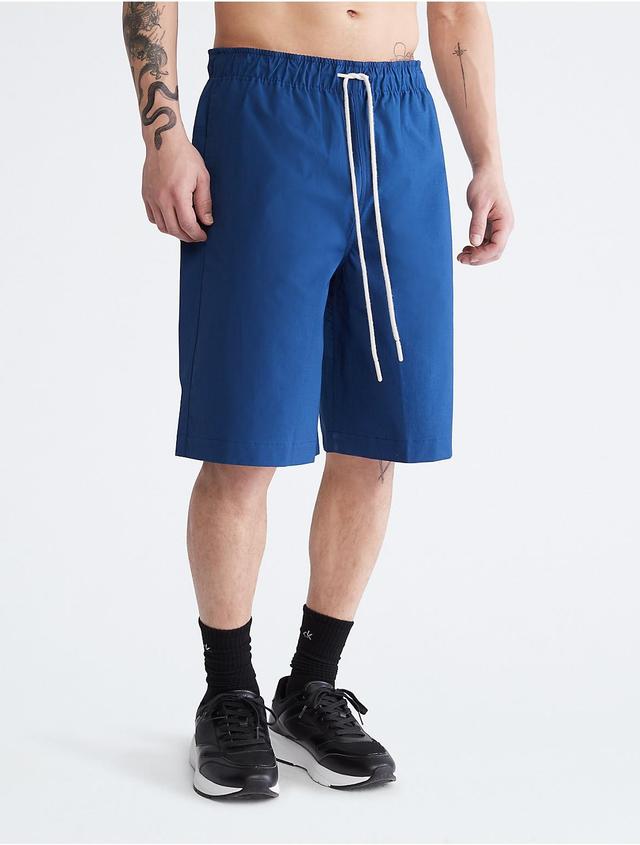 Calvin Klein Mens CK Sport Athletic Woven Shorts - Blue - XS Product Image