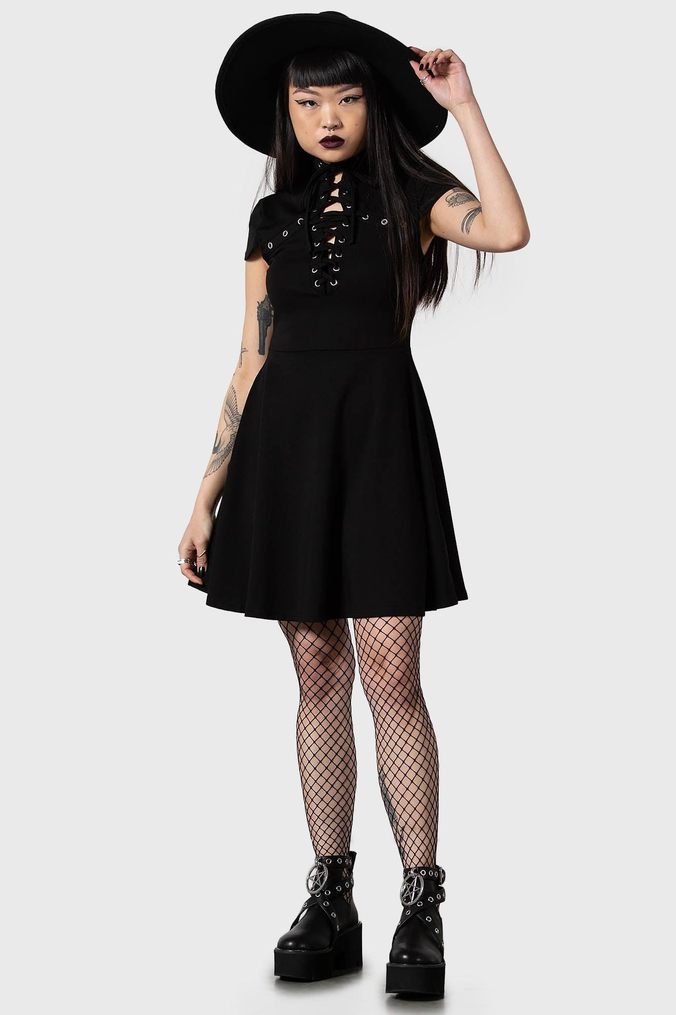 Tied Up Skater Dress Female Product Image