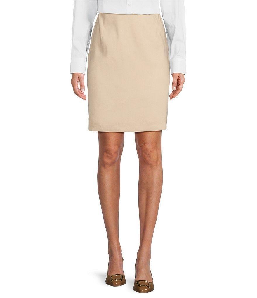 Antonio Melani Rachel Stretch Linen Blend Above Knee Coordinating Pencil Skirt Product Image