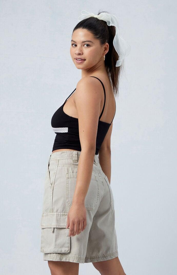 Women's Low Rise Cargo Skater Shorts - Product Image