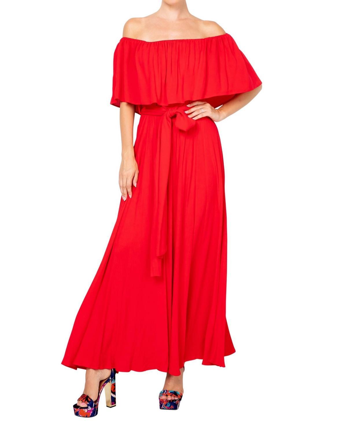 Womens Morning Glory Maxi Dress Product Image