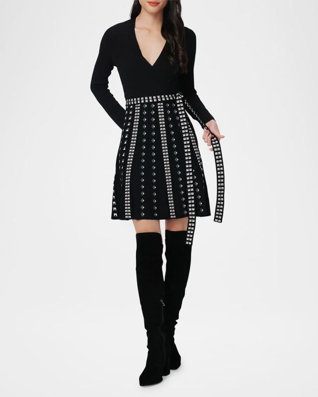 Chelsea Jacquard Knit Mini Dress Product Image