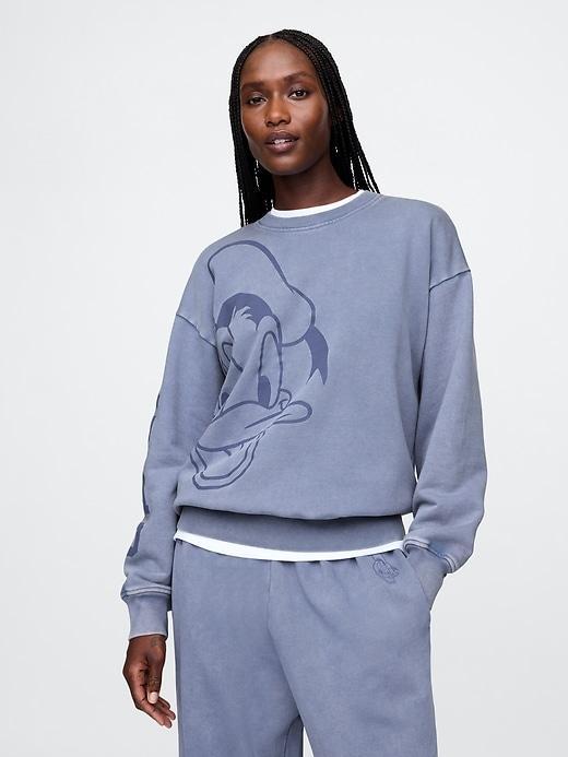 Gap × Disney Oversized Logo Sweatshirt Product Image