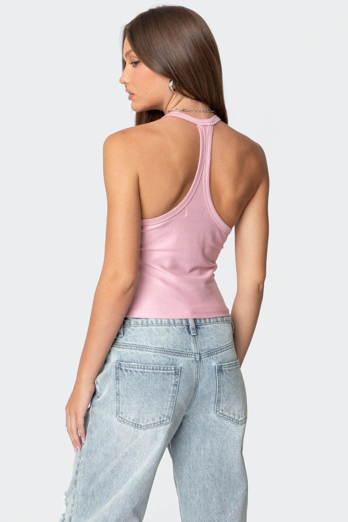 Racer Back Halter Top Product Image