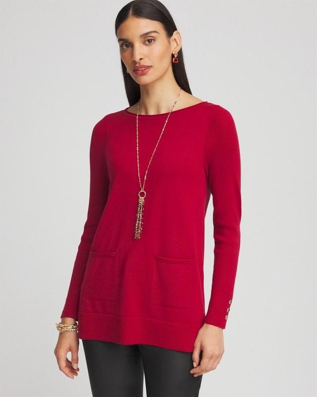 Pocket Sweater Tunic Product Image