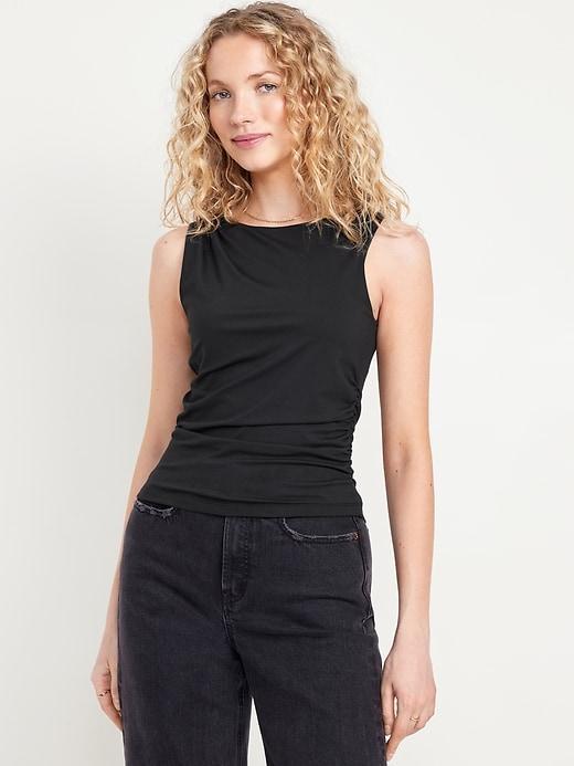 Sleeveless Double-Layer Top Product Image