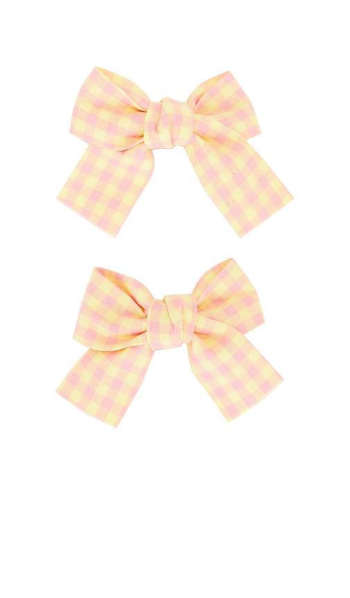 Lovers and Friends Lulu Bows in Pink & Yellow Product Image