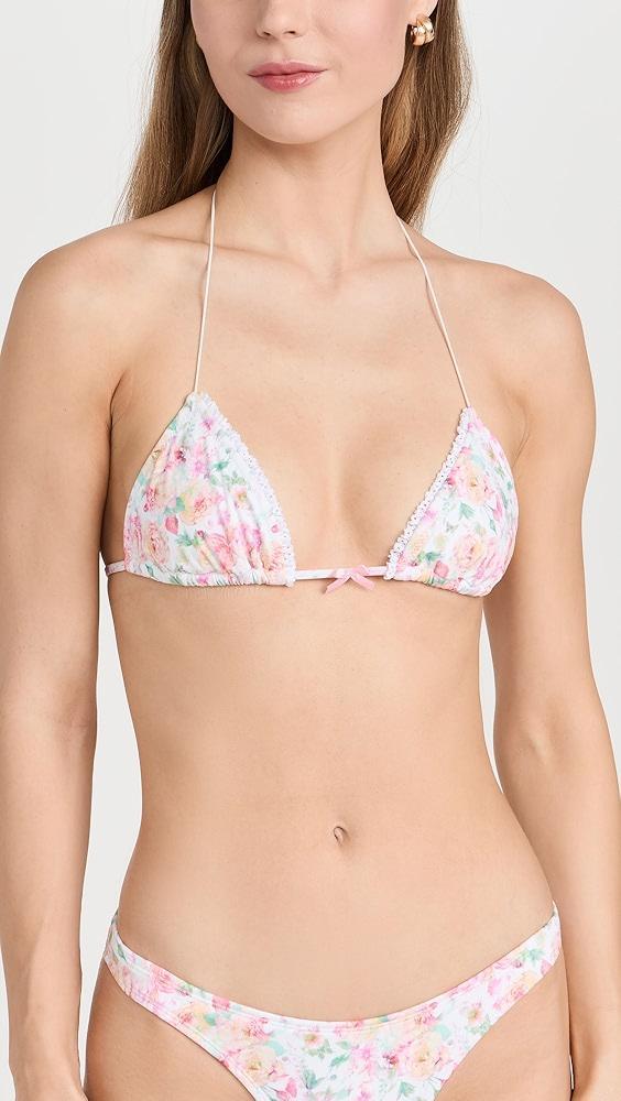 Bananhot Flora Bikini Top | Shopbop Product Image