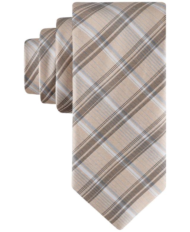 Calvin Klein Mens Daira Plaid Tie Product Image