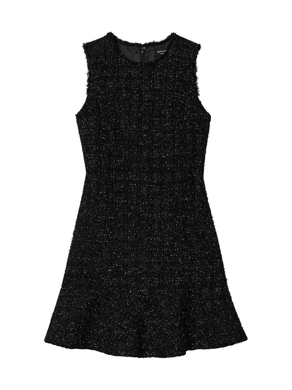 Womens Twilight Tweed Flounce Minidress Product Image