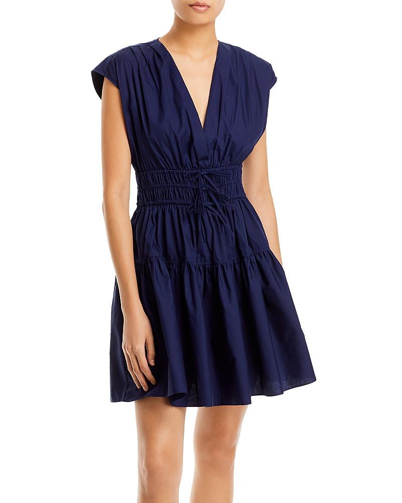 Tora V-Neck Mini Dress Product Image