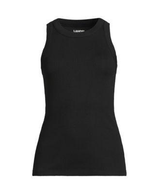 Lands End Womens Rib Tank Top Product Image