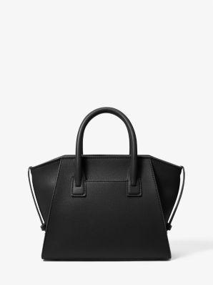 Avril Small Leather Top-Zip Satchel Product Image