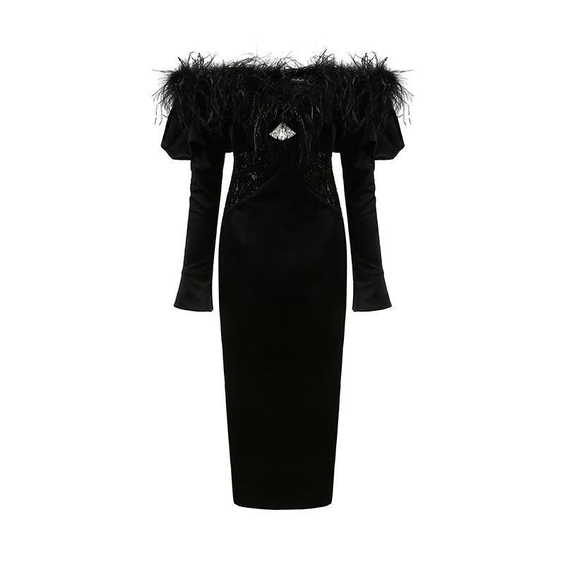 Fiona Velvet Dress (Final Sale) Product Image