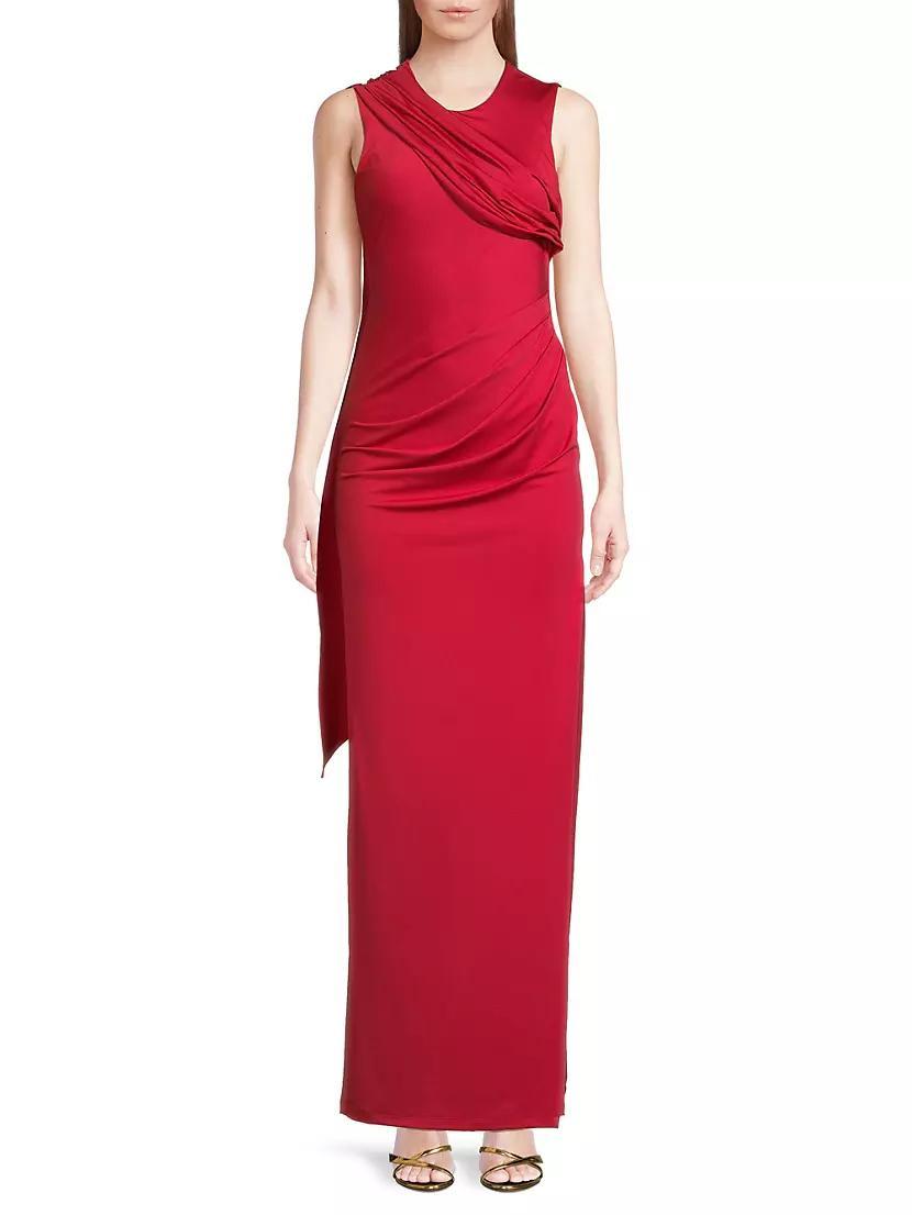 Aruna Draped Maxi Dress Product Image